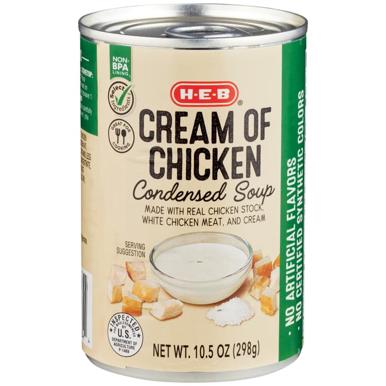 H-E-B Cream Of Chicken Condensed Soup
