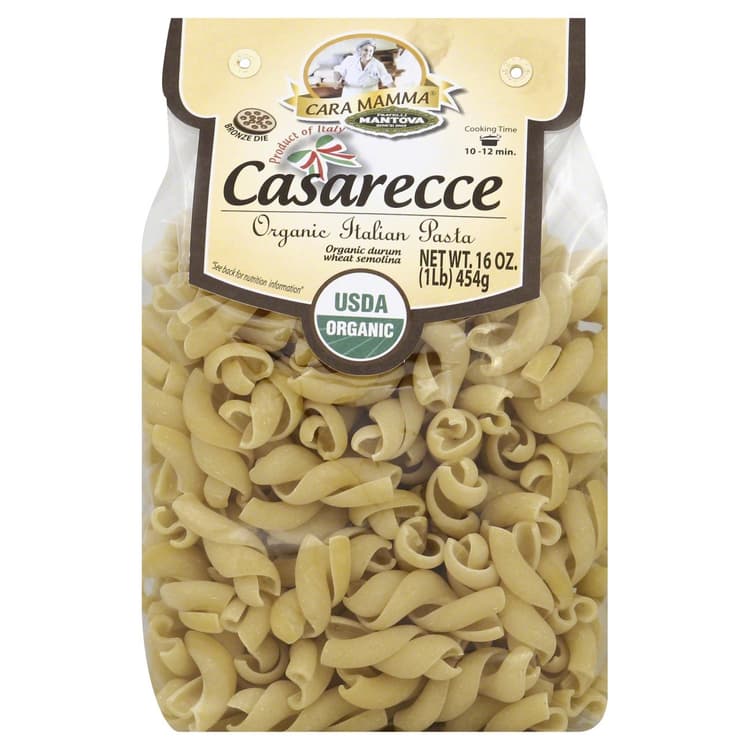 Fratelli Mantova Cara Mamma Organic Casarecce Pasta