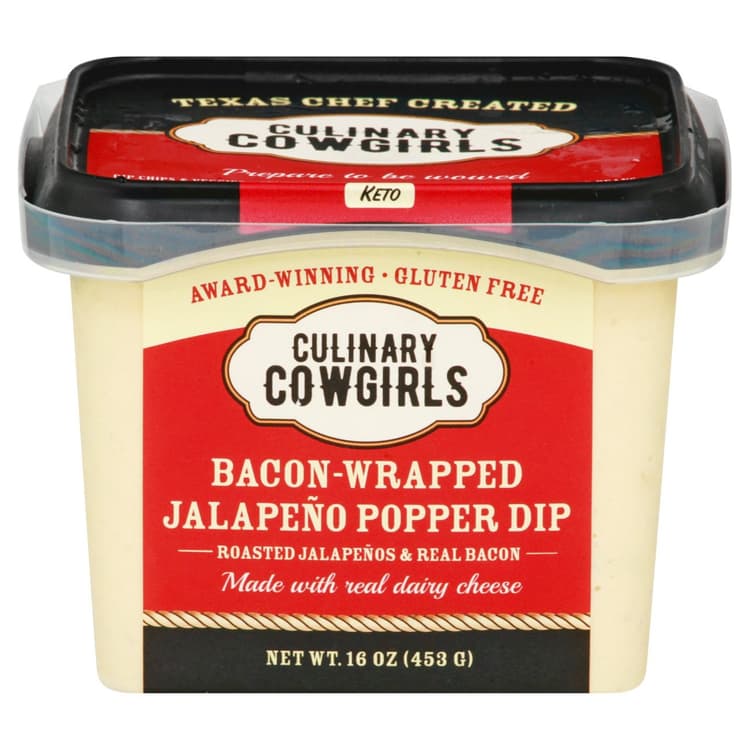 Culinary Cowgirls Bacon-Wrapped Jalapeno Popper Dip