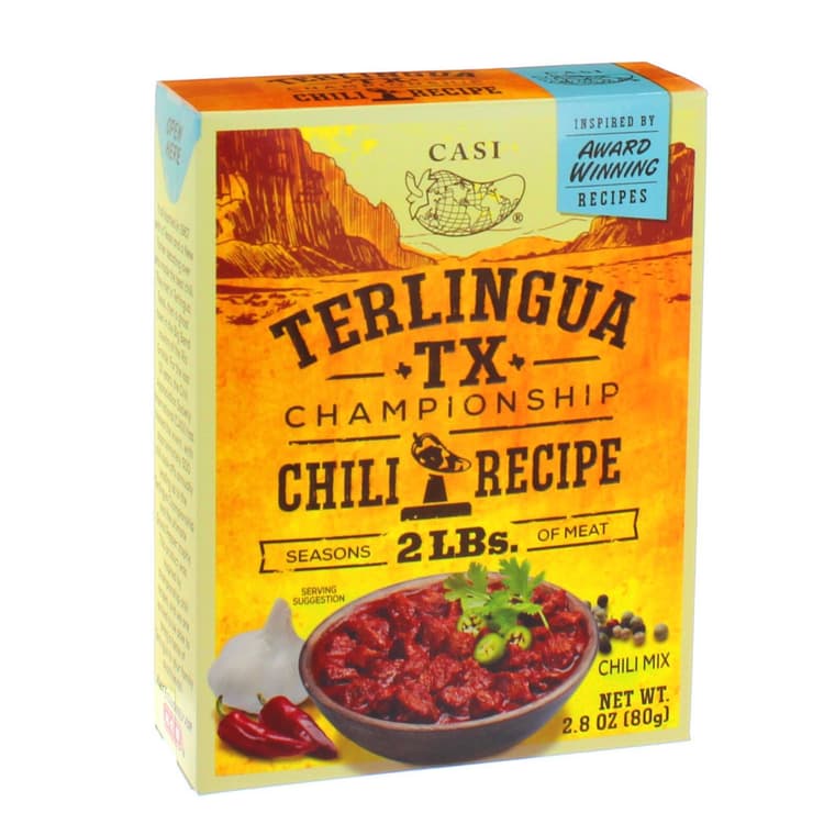 Casi Terlingua Tx Championship Chili Recipe Mix