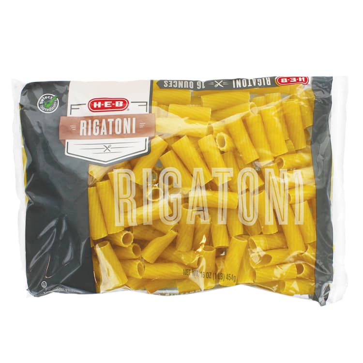H-E-B Rigatoni Pasta Noodles