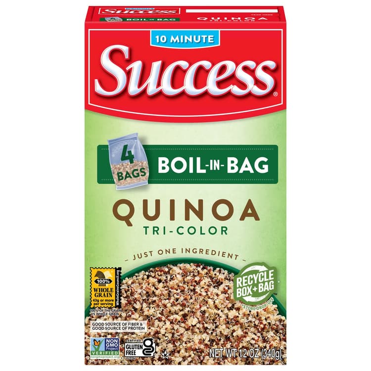 Success Quinoa Tri Color Boil In Bag