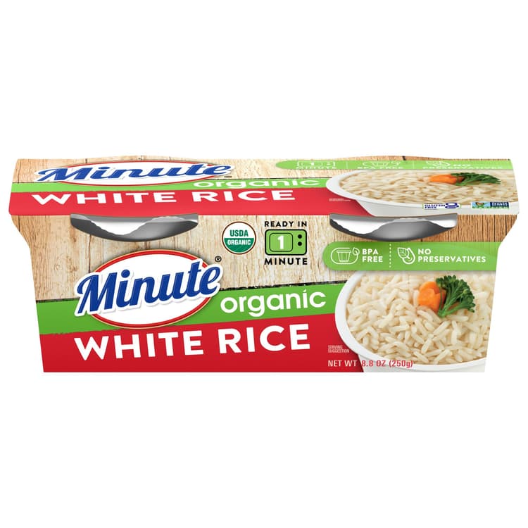 Minute Ready To Serve White Rice Organic