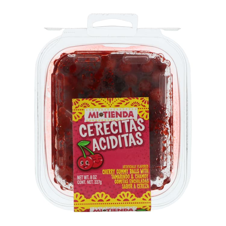 H-E-B Mi Tienda Cherry Gummy Balls With Tamarind & Chamoy