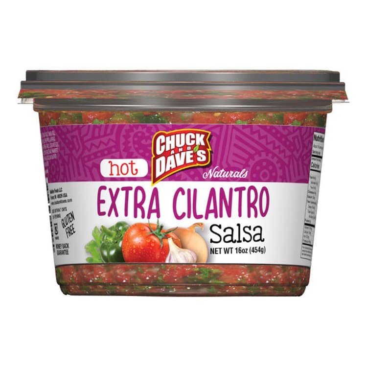 Chuck And Dave'S Extra Cilantro Salsa - Hot
