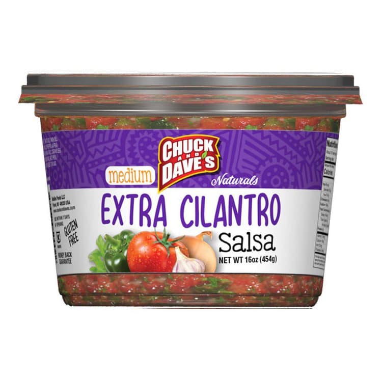 Chuck And Dave'S Extra Cilantro Salsa - Medium