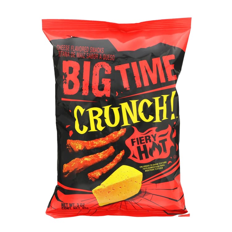 Big Time Crunch Fiery Hot Crunchy Cheese