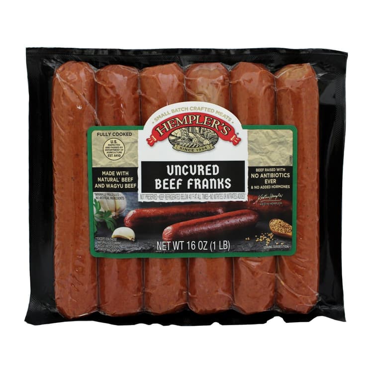 Hempler'S Uncured Beef Franks