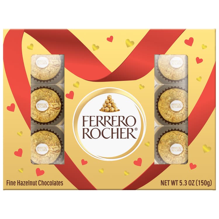 Ferrero Rocher Fine Hazelnut Chocolates Valentine Gift