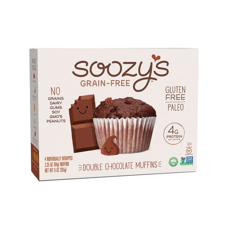 Soozy'S Grain-Free Double Chocolate Muffins