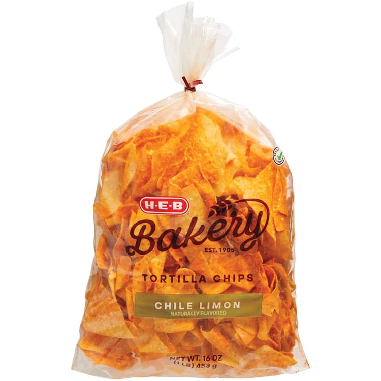 H-E-B Bakery Chile Limon Tortilla Chips
