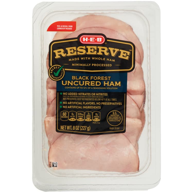 H-E-B Reserve Black Forest Uncured Ham