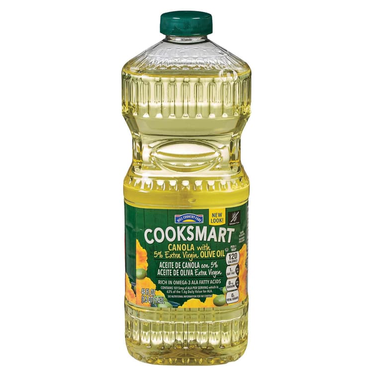 Hill Country Fare Cooksmart Canola Oil With Extra Virgin Olive Oil