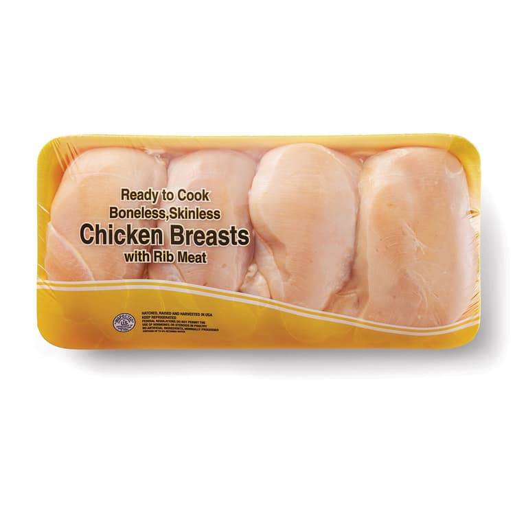 Fresh Boneless Skinless Jumbo Chicken Breasts - Value