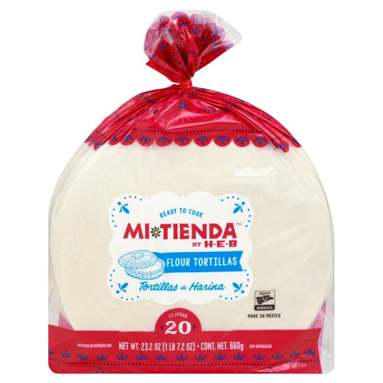 H-E-B Mi Tienda Ready To Cook Flour Tortillas