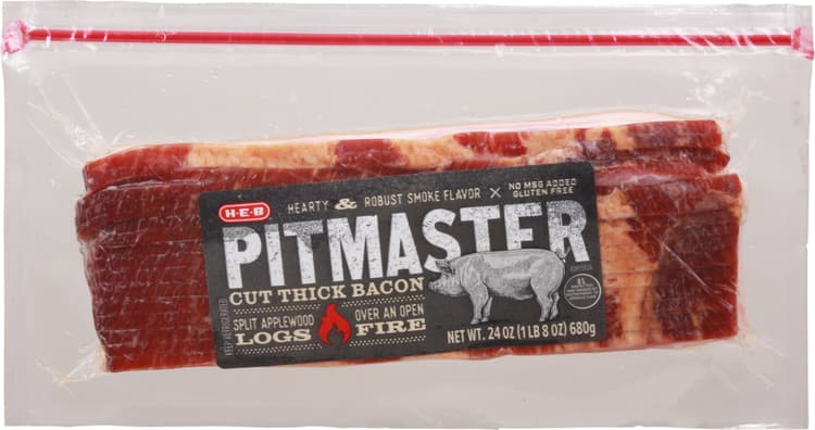 H-E-B Pitmaster Thick Cut Bacon
