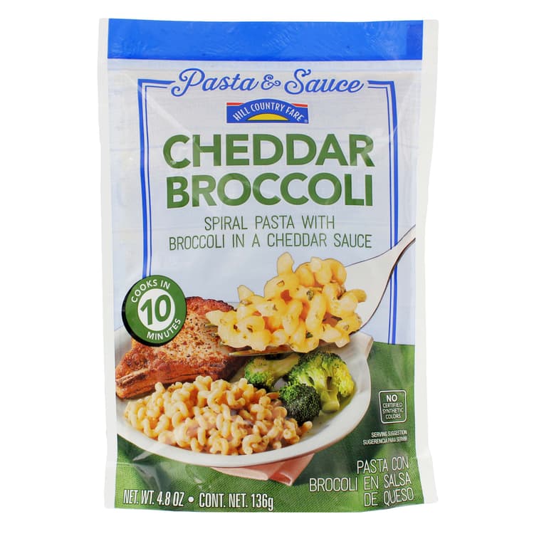 Hill Country Fare Cheddar Broccoli Spiral Pasta