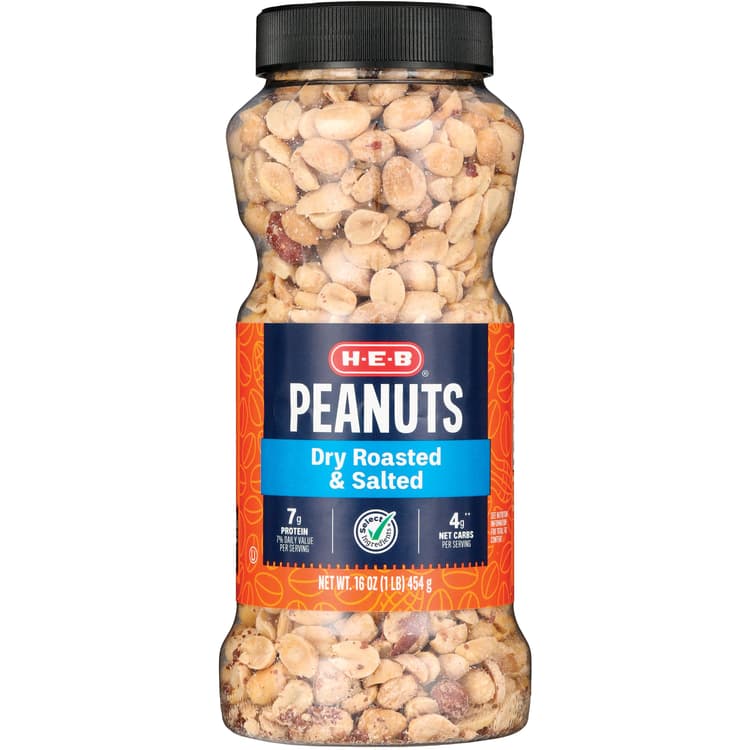 H-E-B Salted Dry Roasted Peanuts