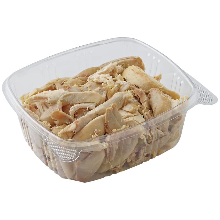 Meal Simple By H-E-B Mixed Meat Shredded Rotisserie Chicken - Small (Sold Cold