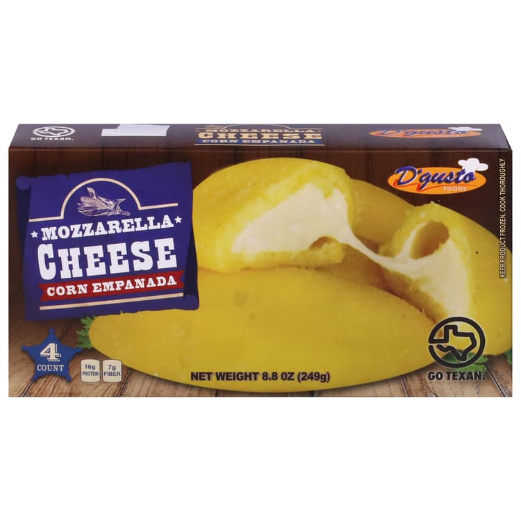 D'Gusto  Mozzarella Cheese Corn Empanadas
