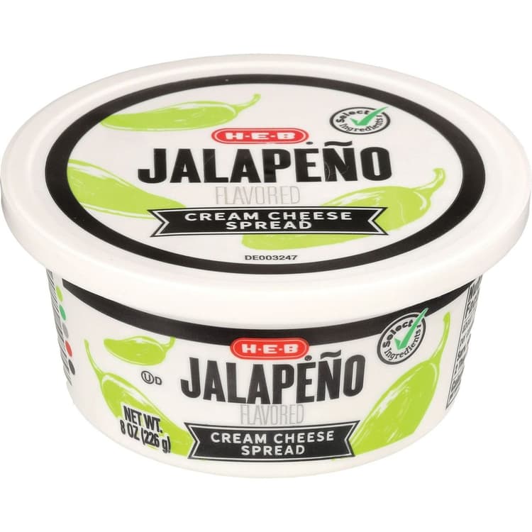H-E-B Selelect Ingredients Jalapeno Cream Cheese Spread