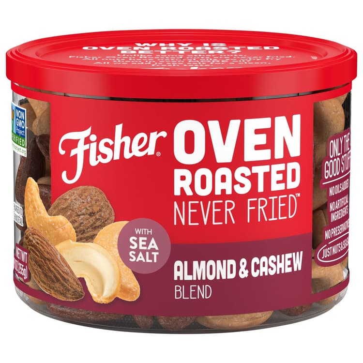 Fisher Almond Cashew Blend Oven Roasted