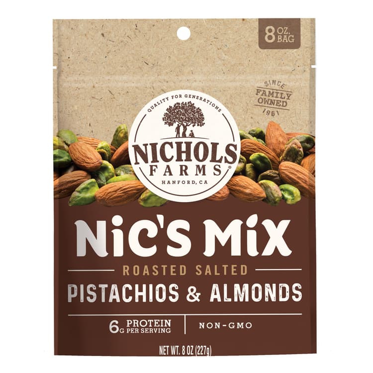 Nichols Farms Nic'S Mix Pistachios & Almonds