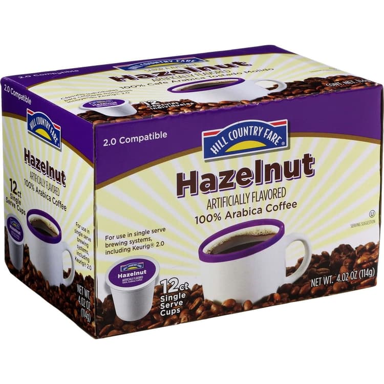Hill Country Fare Hazelnut Single Serve Coffee