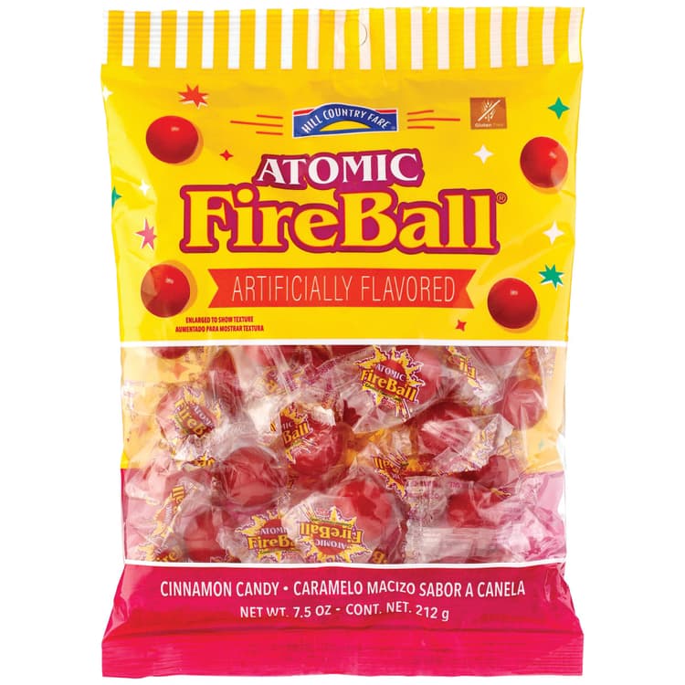 Hill Country Fare Atomic Fireball Candy