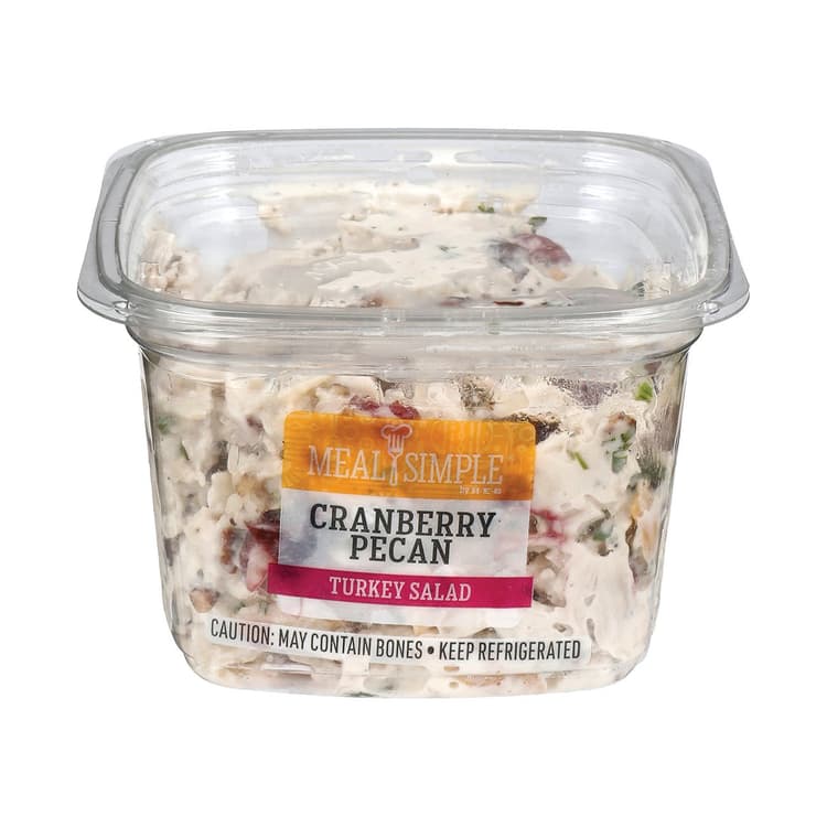 Meal Simple By H-E-B Cranberry Pecan Turkey Salad - Medium