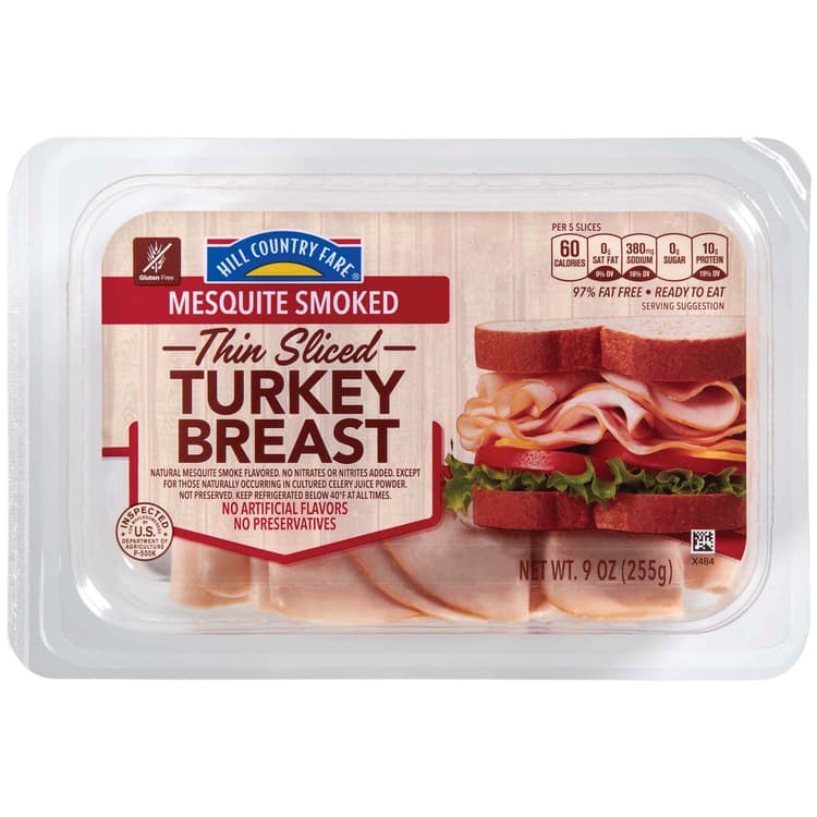 Hill Country Fare Mesquite Smoked Thin Sliced Turkey Breast