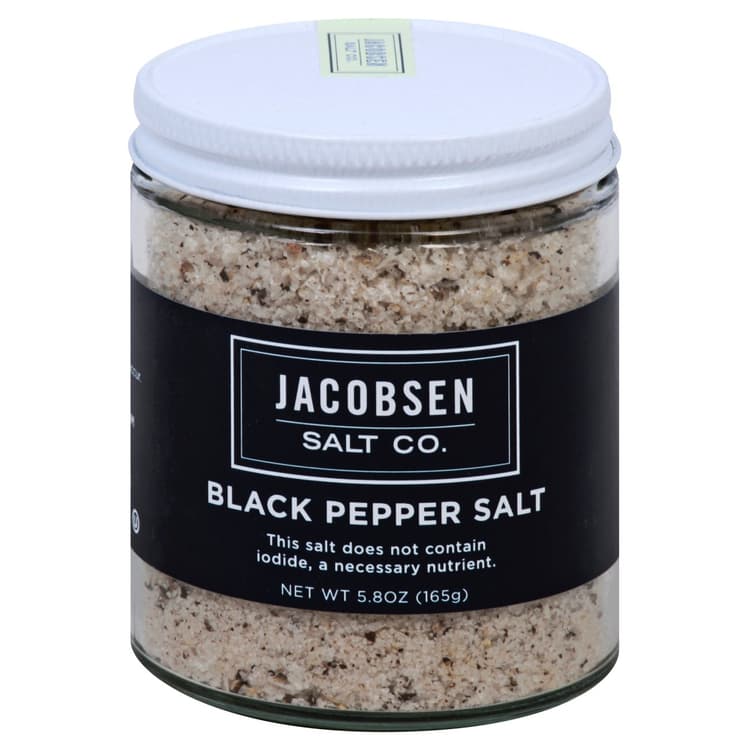 Jacobsen Black Pepper Salt Jar