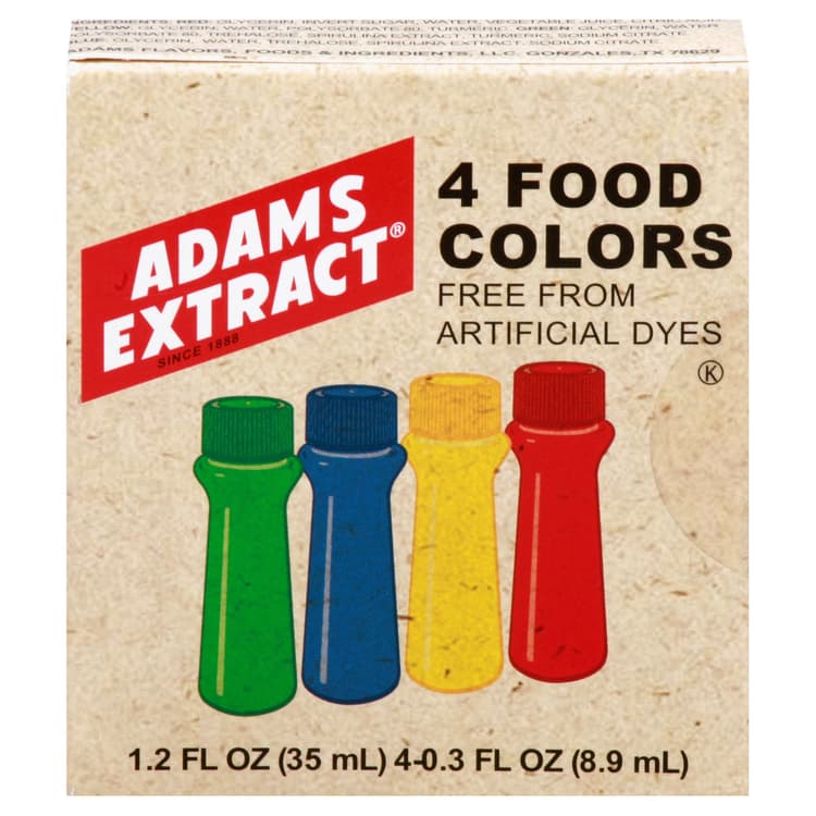 Adams Extract Natural Food Color