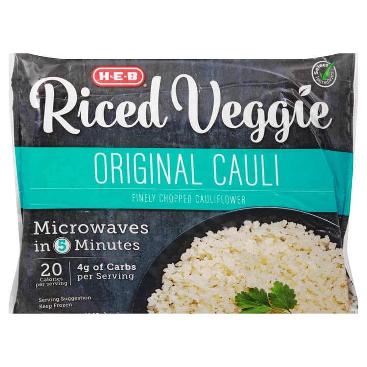 H-E-B  Riced Veggie Original Cauliflower Rice