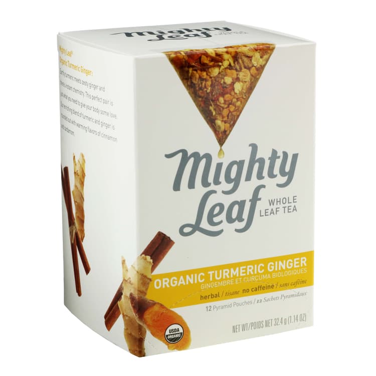 Mighty Leaf Tea Organic Tumeric Ginger Whole Leaf Tea