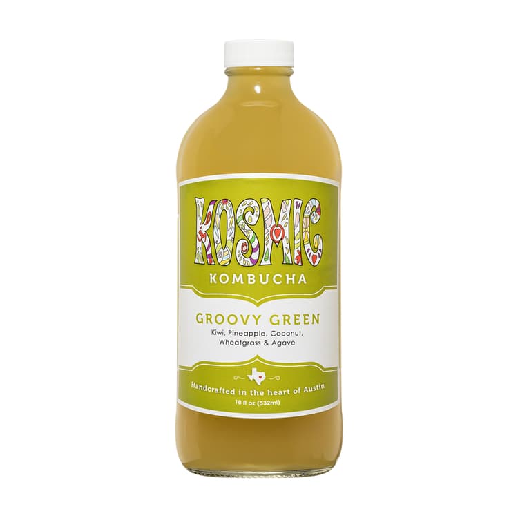 Kosmic Kombucha Groovy Green Kombucha