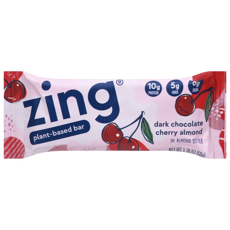Zing Dark Chocolate Cherry Almond Bar