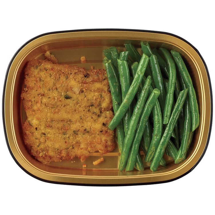 Meal Simple By H-E-B Potato Cheddar Crusted Cod With Green Beans