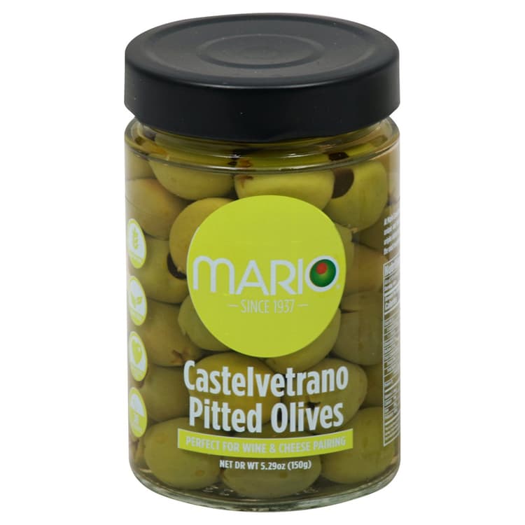 Mario Castelvetrano Pitted Green Olives