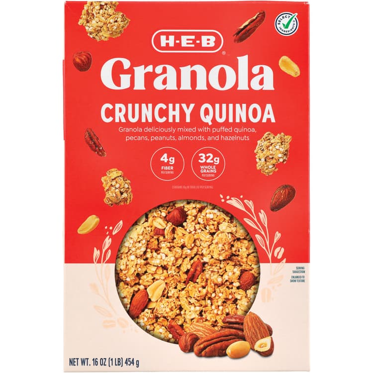 H-E-B Crunchy Quinoa Granola