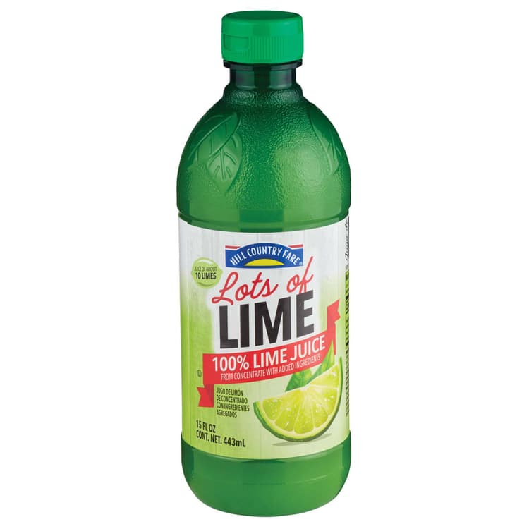 Hill Country Fare Lots Of Lime 100 % Lime Juice