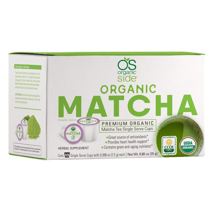 Organic Side Organic Matcha Tea Single Serve