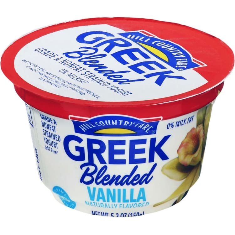 Hill Country Fare Blended Vanilla Greek Yogurt