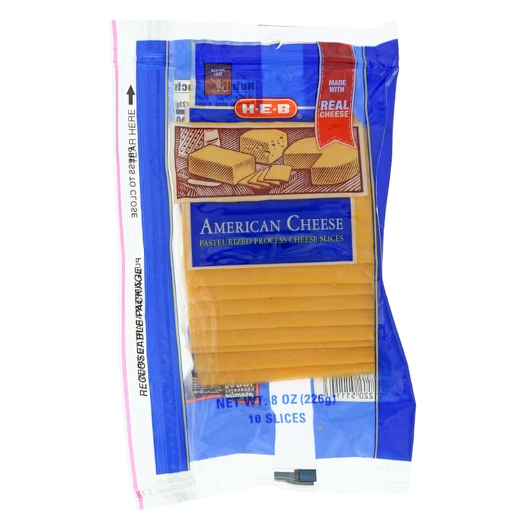 H-E-B Sliced American Cheese