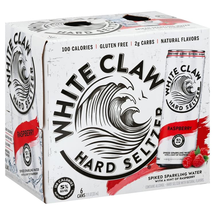 White Claw Raspberry Hard Seltzer