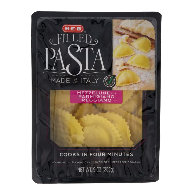 H-E-B Deli Filled Mezzelune Pasta - Parmigiano Reggiano