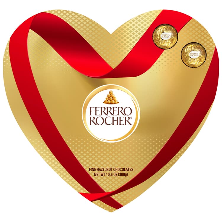 Ferrero Rocher Fine Hazelnut Chocolates Valentine'S Heart Gift