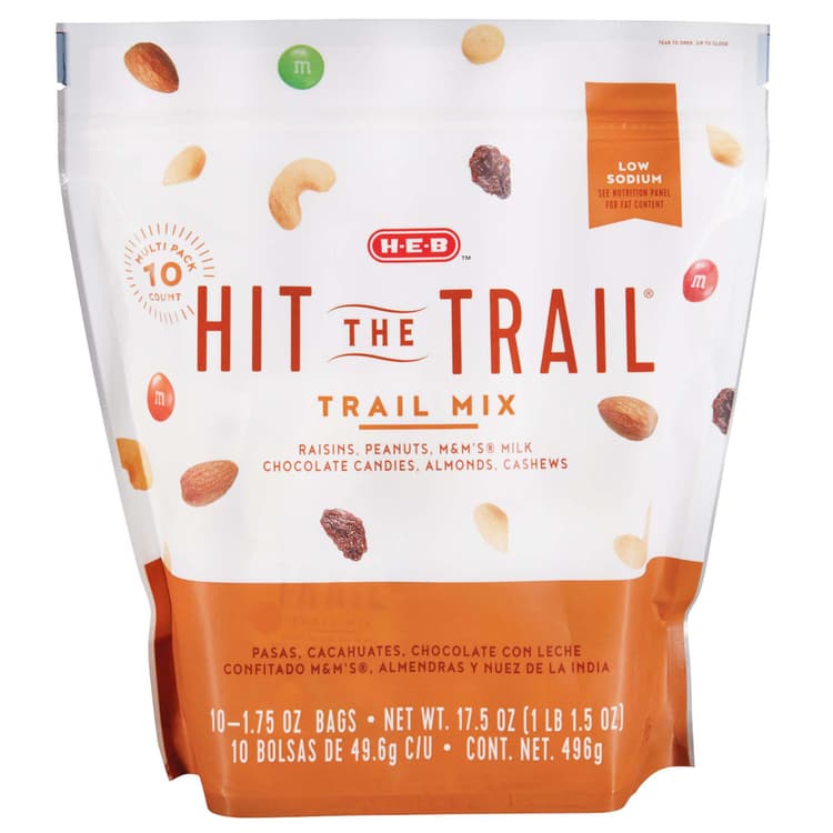 H-E-B Hit The Trail Mix Multipack Bags
