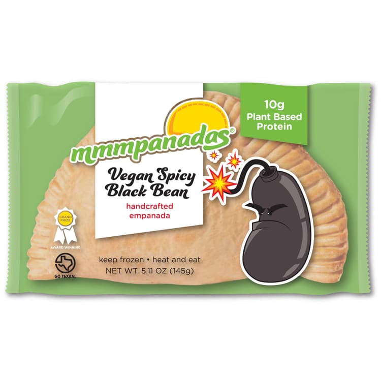 Mmmpanadas  Handcrafted Empanada - Vegan Spicy Black Bean