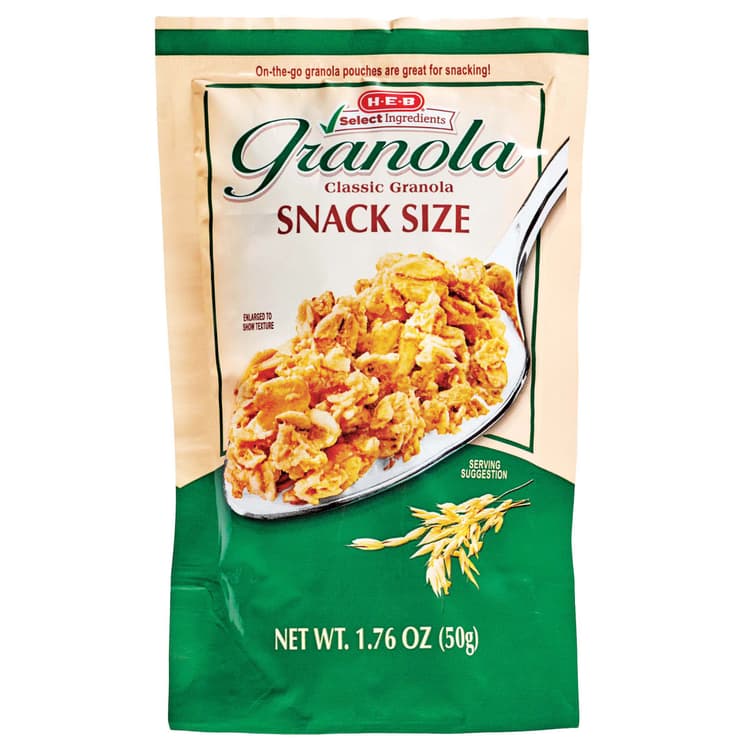 H-E-B Classic Granola - Snack Size
